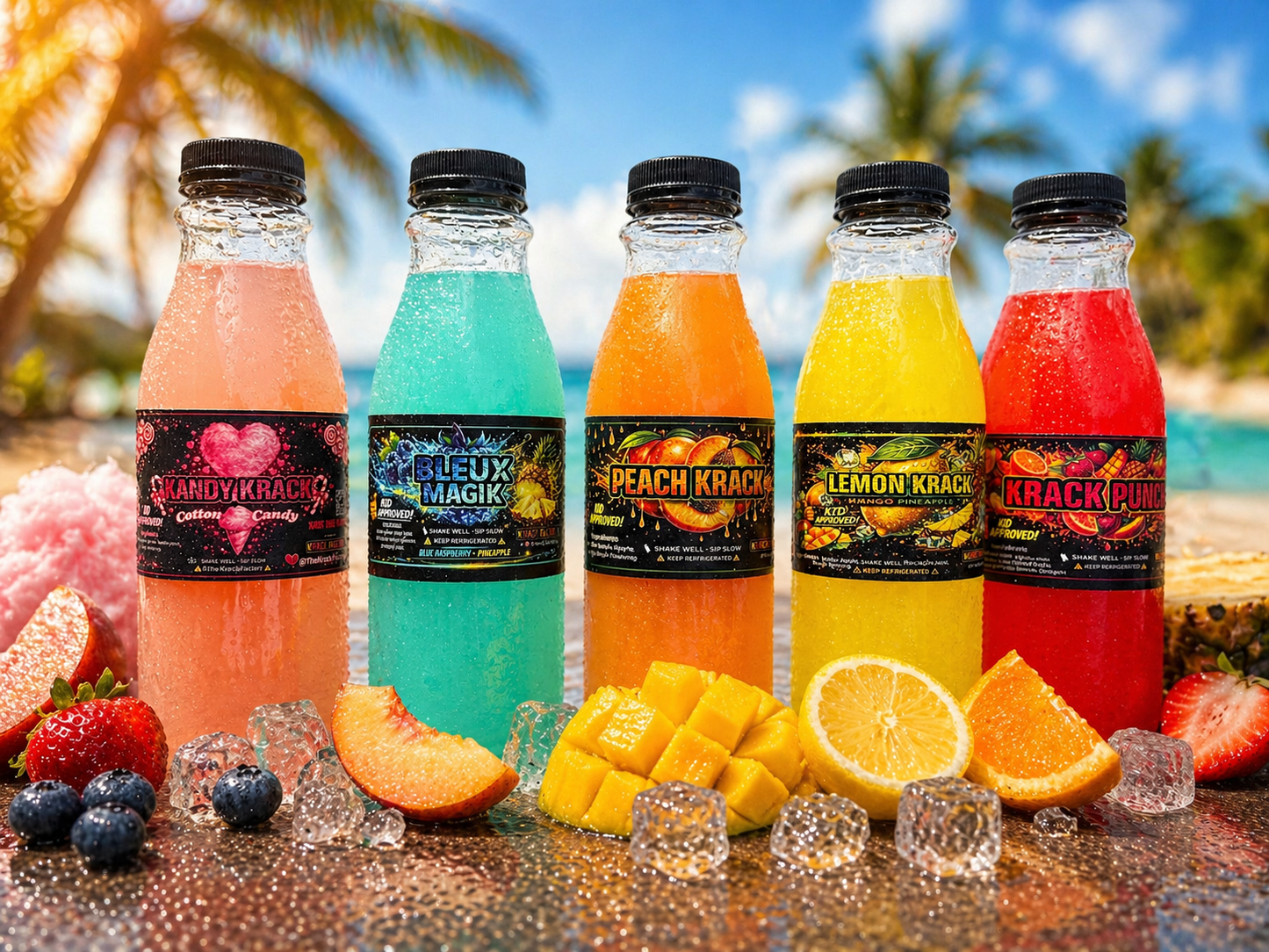 5 Flavors 16oz Bottles (24pk)